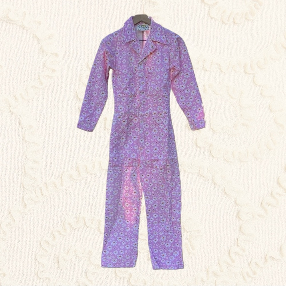 Big Bud Press Pink Lazy Daisy Everyday Jumpsuit Size XXS